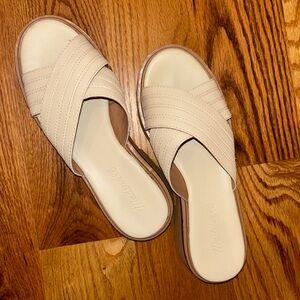 Madewell Platform Sandals - Cream